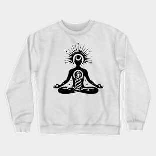 yoga design Crewneck Sweatshirt